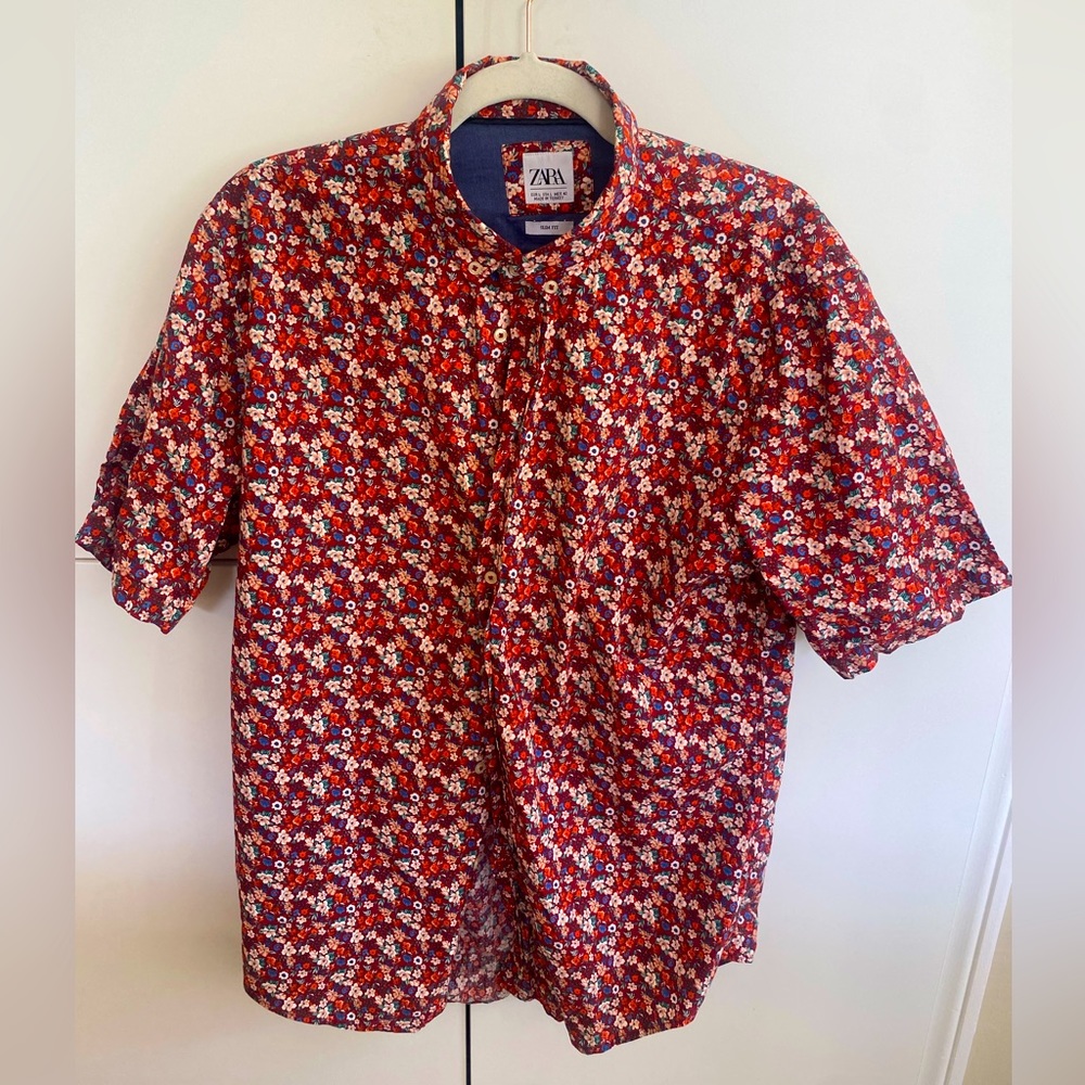 Zara Hawaiian shirt